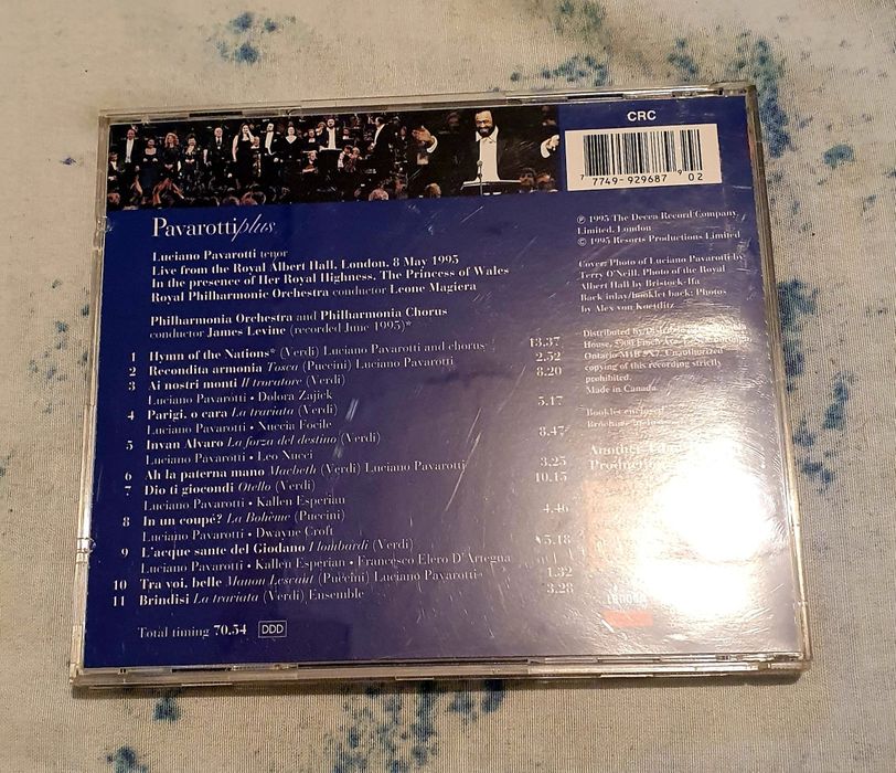 Cd Pavarotti plus