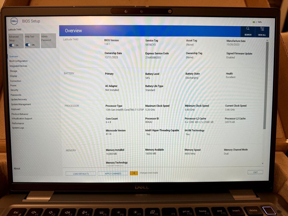 Laptop DELL Latitude 7440, i7 gen 13 touch screen - NOU SIGILAT