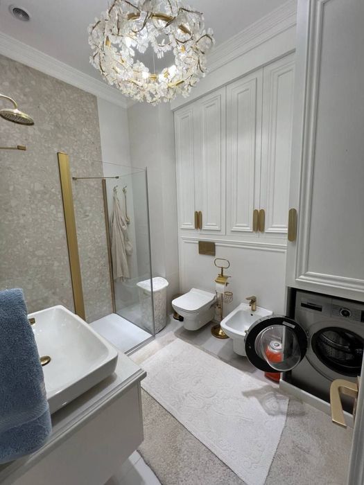 Новостройка 4/7/7 на Ташкент Сити Бульвар террасой и с видом на парк