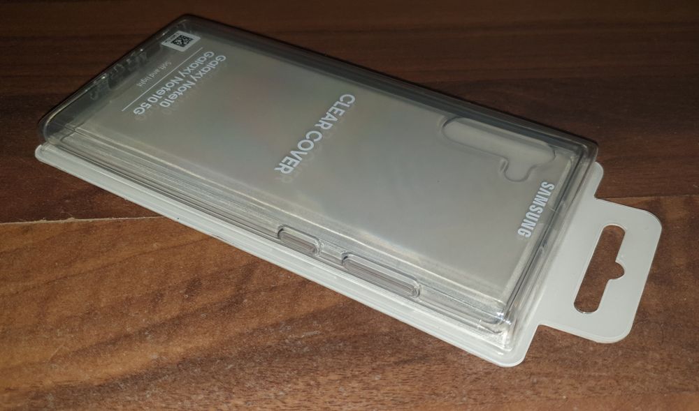 Husa silicon originala Samsung Clear Cover Note10 N970 Note10 5G N971