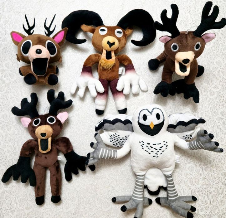 Roblox 99-Ночей в Лесу Плюшевые Игрушки для Фанатов Игр. Доставка 24/7