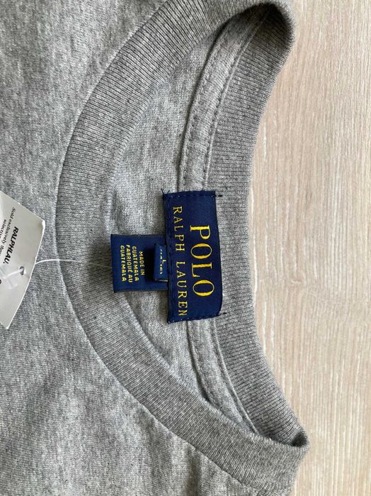 НОВА POLO By Ralph Lauren сива тениска размер S