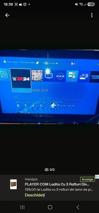 Vand/schimb Ps 4 cu ochelarii Vr originali