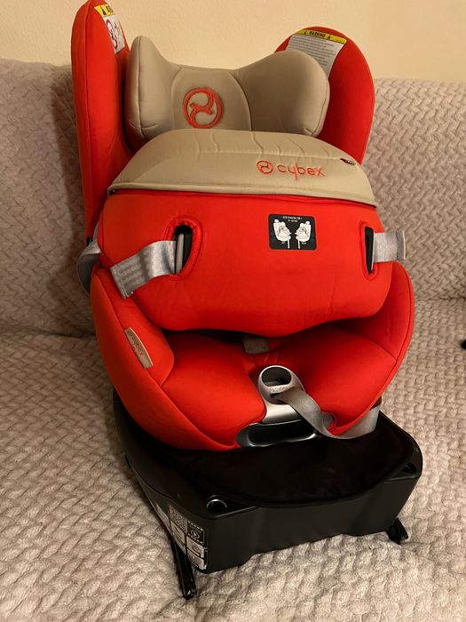 Детско столче за кола Cybex Sirona Isofix с база и ударозащитен щит