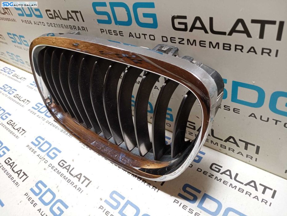 Grila Nara Stanga de pe Bara Spoiler Fata BMW BMW Seria 3 E90 E91 Facelift 2005 - 2011 Cod 7201967 L51.13-7201967 224059-10 [M5806]