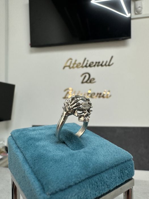 Inel Argint 925 Lucrat Manual