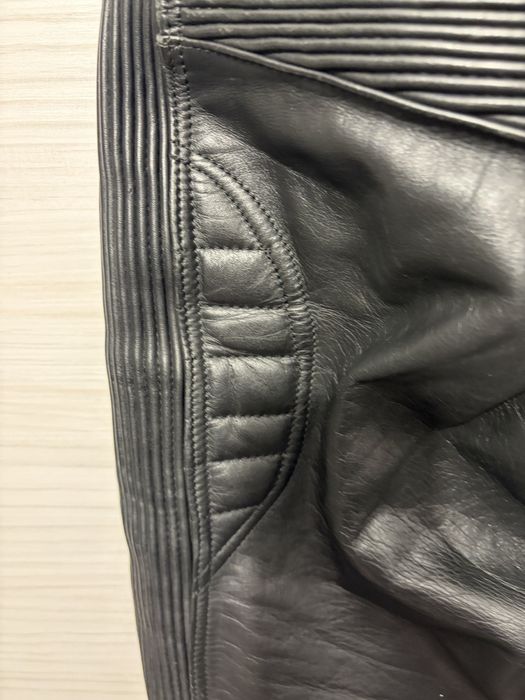 Pantaloni moto, piele naturala, marimea 50