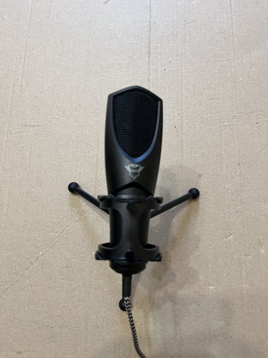 Microfon USB Trust GXT 232 Mantis Gaming Streaming Podcast PC + Trepied Original