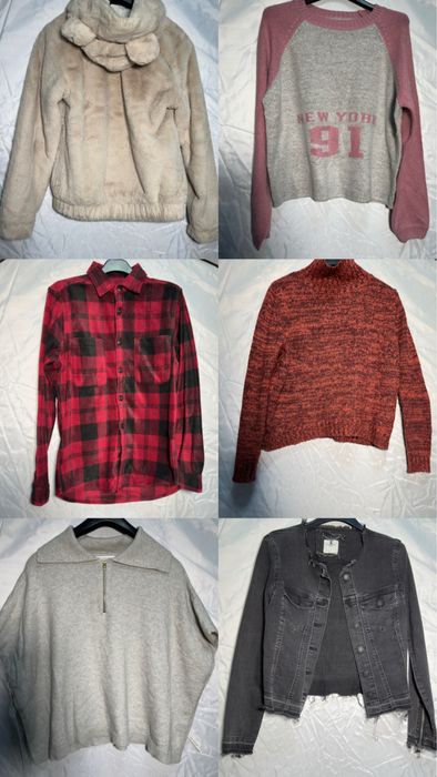 Lot Haine XS-S Zara, New Yorker si altele, bluze, geci si pulovere