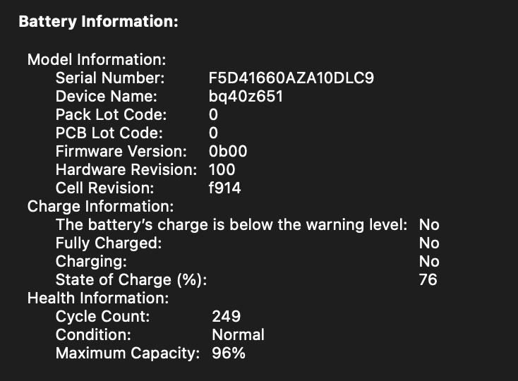 MacBook air M2 256gb