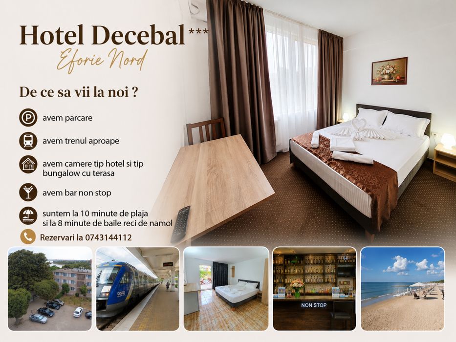 Cazare eforie nord - Hotel Decebal Bungalow