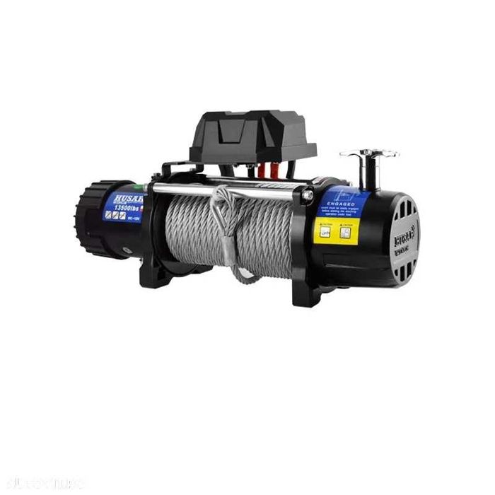 Troliu model nou HUSAR WINCH 13500 lbs (trage 6124 kg) + HUSA