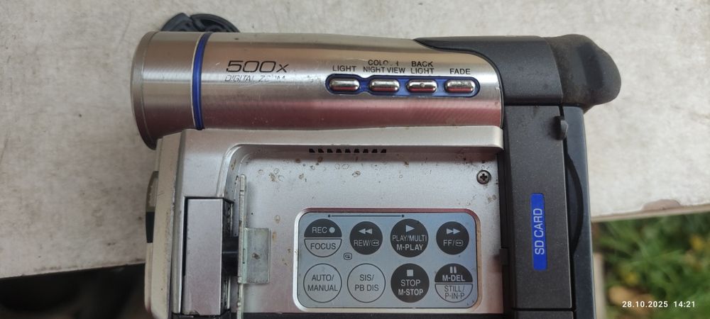 Видеокамера Panasonic на запчасти.