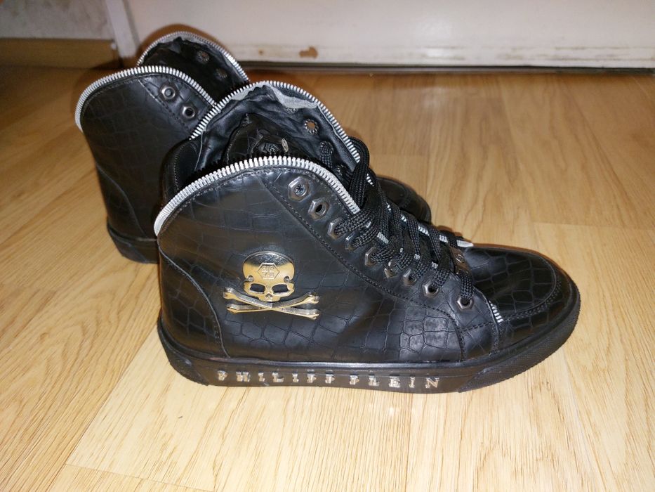 Мъжки зимни боти-PHILIPP PLEIN-190 лв.Договаряне