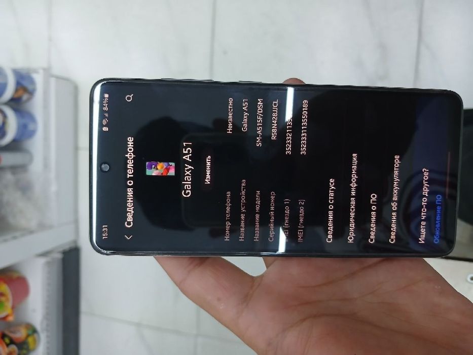 Samsung A51 ideal holatda