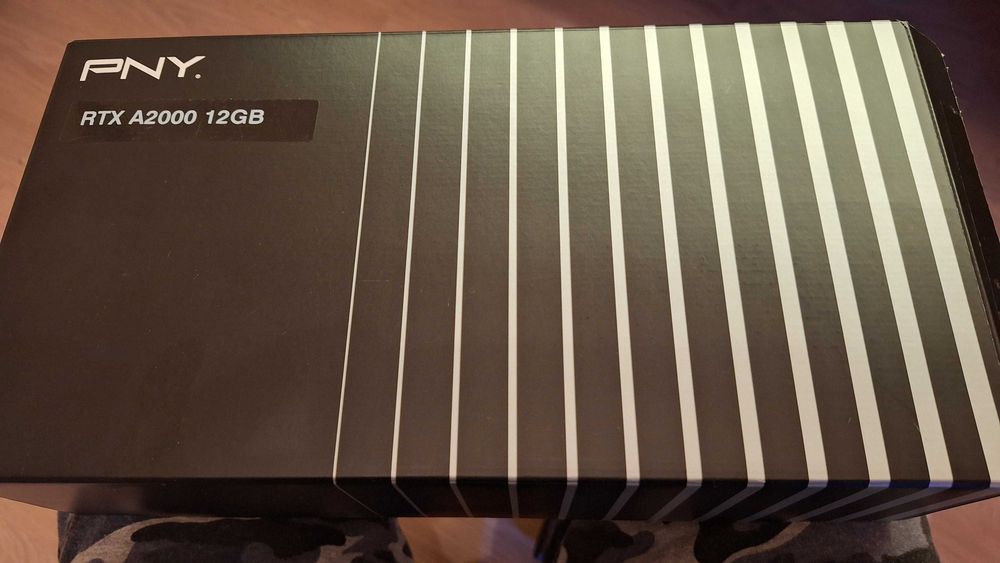 New Nvidia RTX A2000 12G
