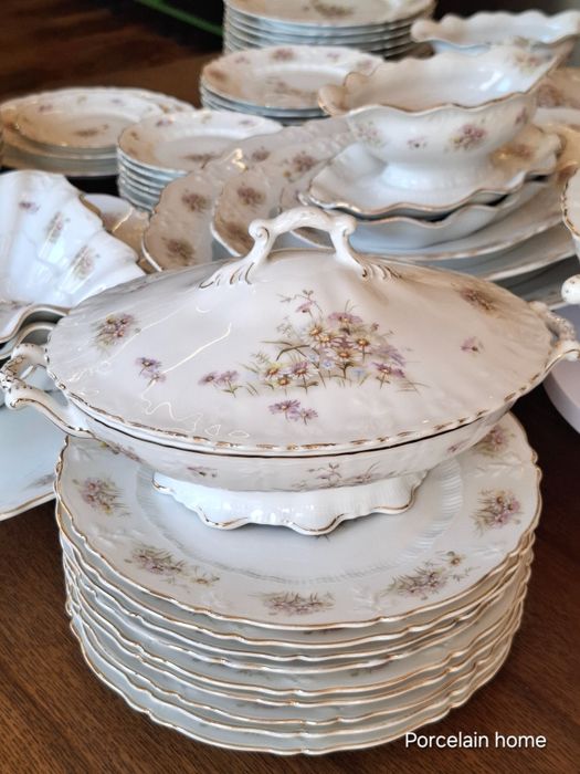 Сервиз за хранене Carl Tielsch 1875-1900 г.