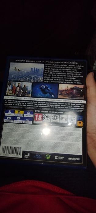 Диск для пс4 гта