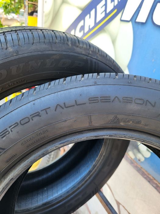 225 55 17 Dunlop 2бр всесезонни дот 21