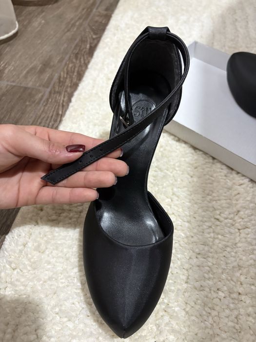 Сатенени дамски токчета