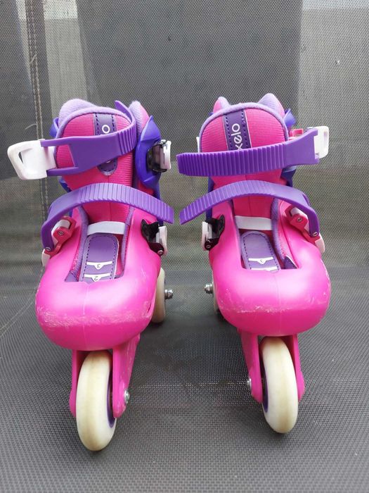 Role reglabile OXELO Play3 Roz-Mov