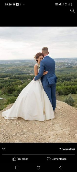 Rochie mireasa marimea xs -s