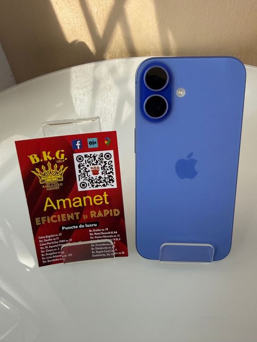 Iphone 16 128gb 100% Amanet BKG