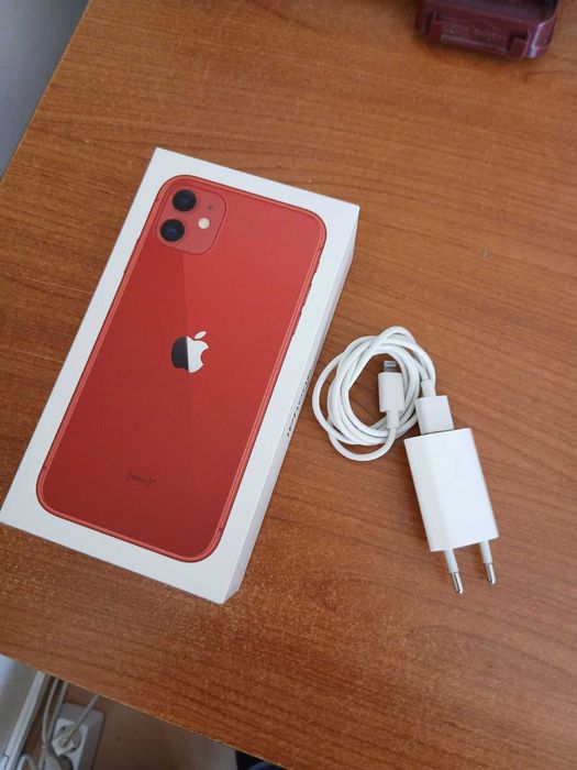 iPhone 11, 64GB, red