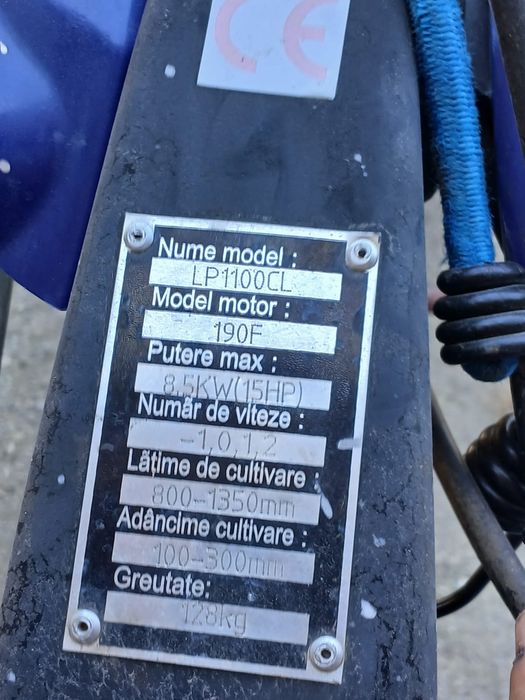 Motocultor agricol