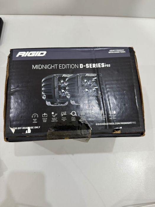 Rigid Industries D-Series PRO LED Light Pods Flood, Pair