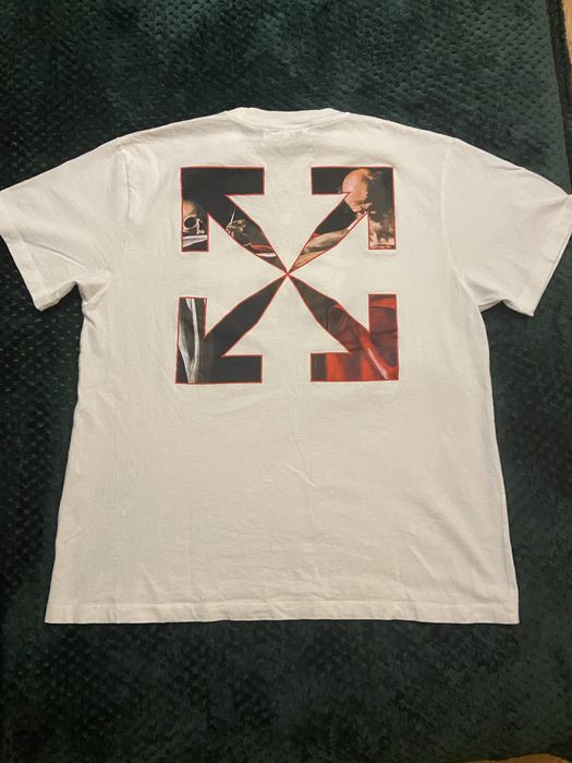 Tricou off-white caravaggio