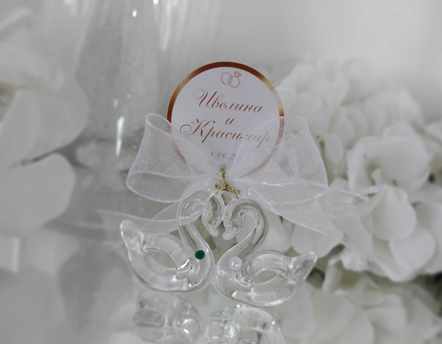 Подаръчета, подаръци за гости за кръщене, погача. Комплект за кръщене