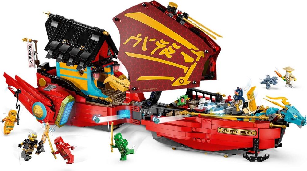 LEGO Ninjago 71797 – Destiny’s Bounty – Cursa contra timp - NOU