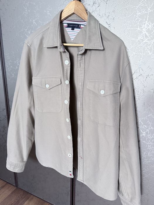 Мужская рубашка Tommy Hilfiger из плотной ткани