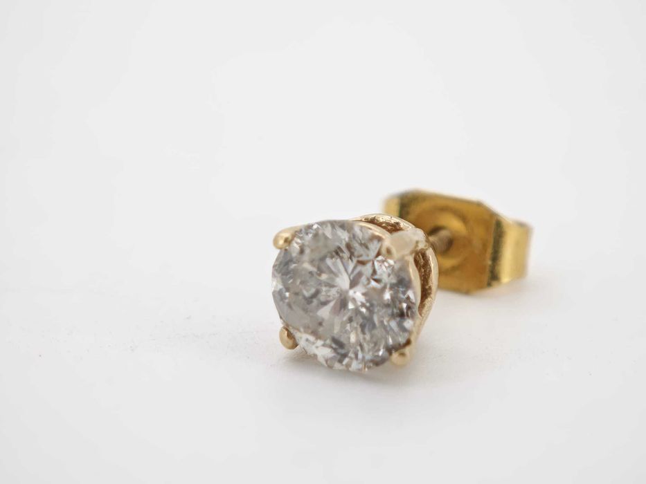 Cercel 14k diamant natural 0.65ct