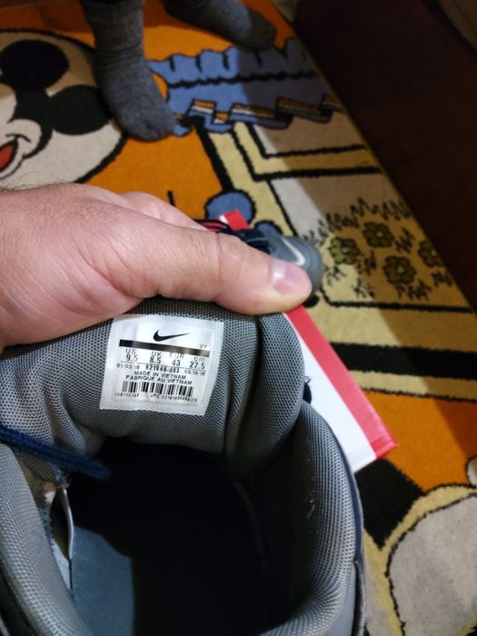 Nike Air More Uptempo 96'  Grey Blue  маратонки