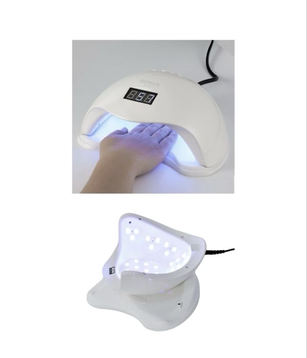 Професионална лампа за Нокти, Гел Лак, Маникюр UV/LED - SUN 54W