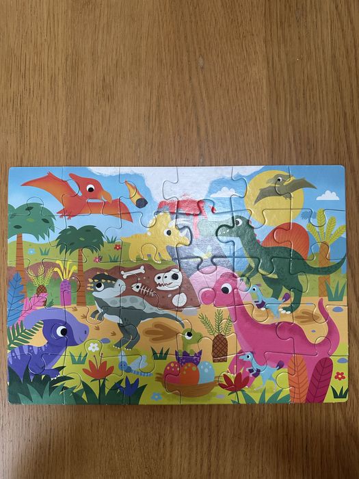 Комплект от 6 броя детски пъзели, 3+ години