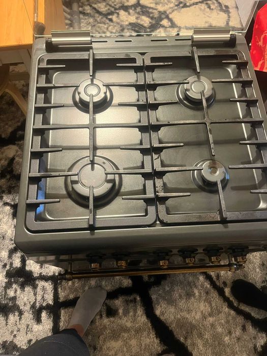 Aragaz rustic NobelTek NLT, Plita gaz, Cuptor electric