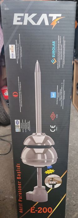 Чисто нови активни мълниеприемници EKAT E-200 (110µs) със сертификат – НАЛИЧНИ БРОЙКИ