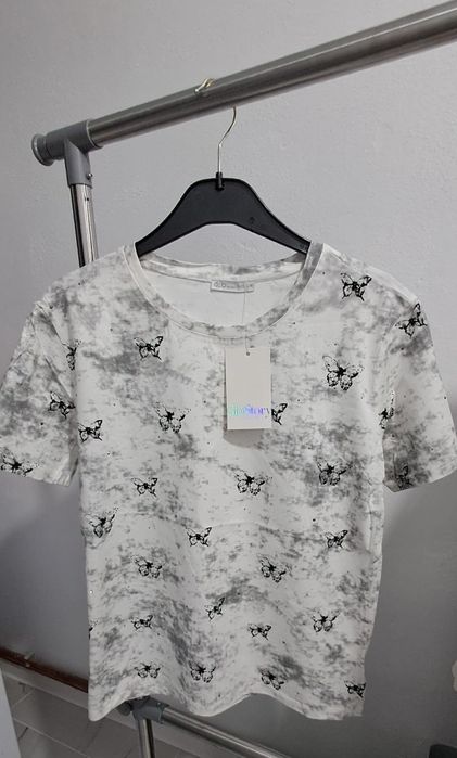 Tricou dama  S/M cu eticheta