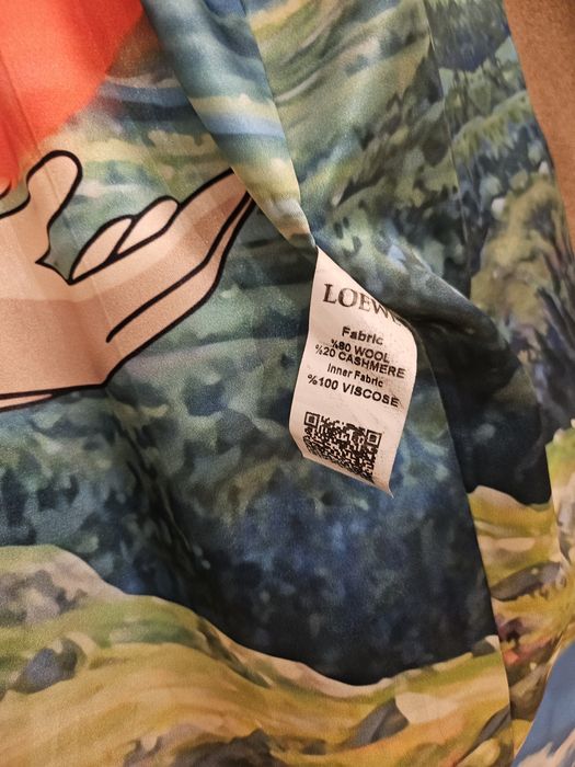 LOEWE палто кашмир и вълна M