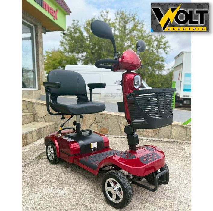 Електрическа четириколка за възрастни и трудноподвижни Volt Electric N2, 750W, 20Ah батерия
