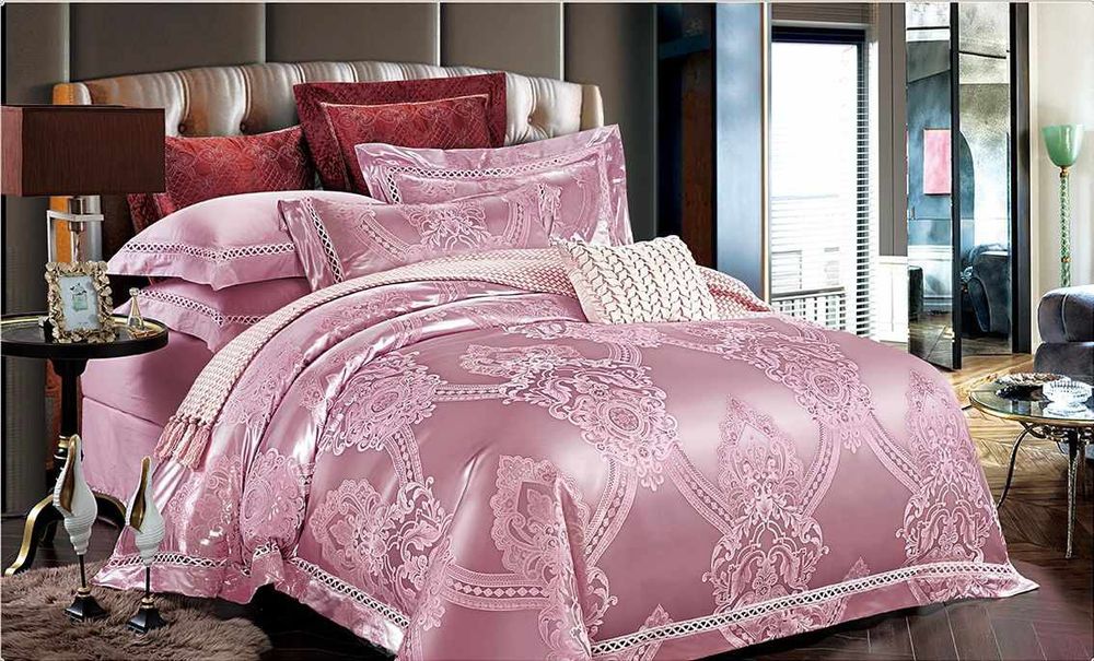 Lenjerii Jacquard satinat