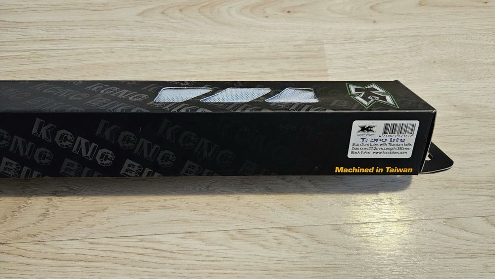 Tijă șa KCNC Ti Pro Lite 8000 - 27,2mm/350mm