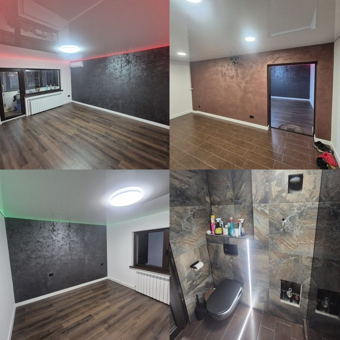 Amenajari interioare: Glet,reparati, zugravit,tencuieli decorative