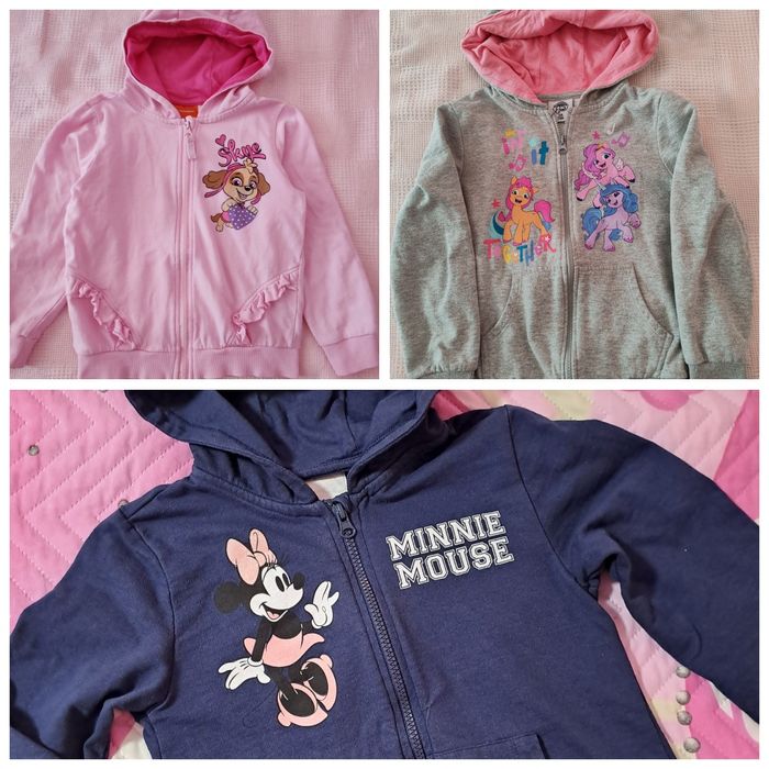 Детски суичъри Мини, Скай, Пони, 128см. Обща цена 20 лв