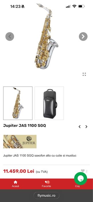 Saxofon Jupiter SGQ 1100 ca nou