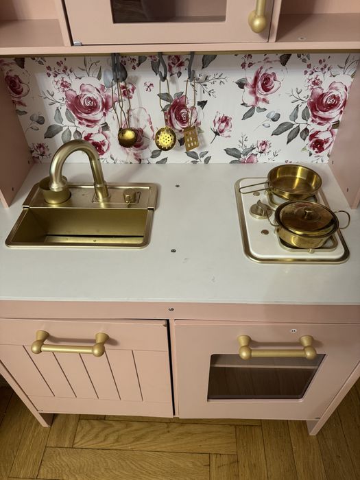 Детская кухня Wooden Play Kitchen