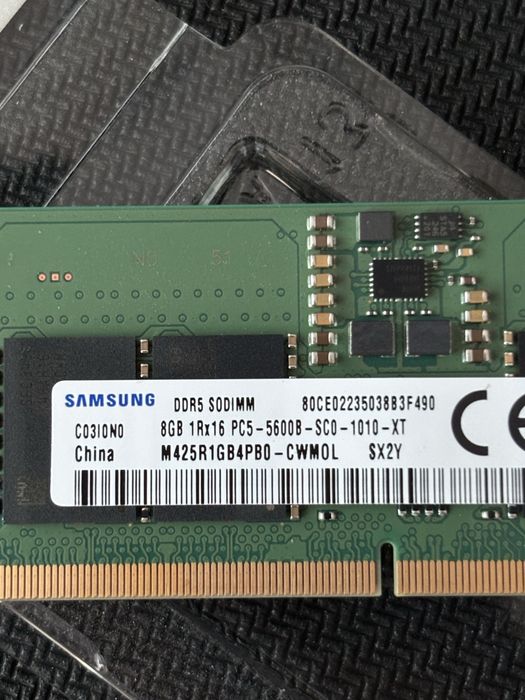 2x8GB RAM DDR5  56008MHz Laptop